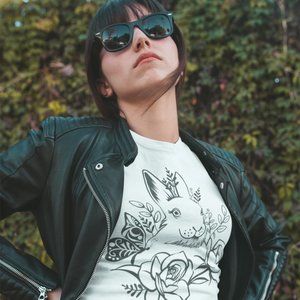 Flower Bunny Soft T-Shirt